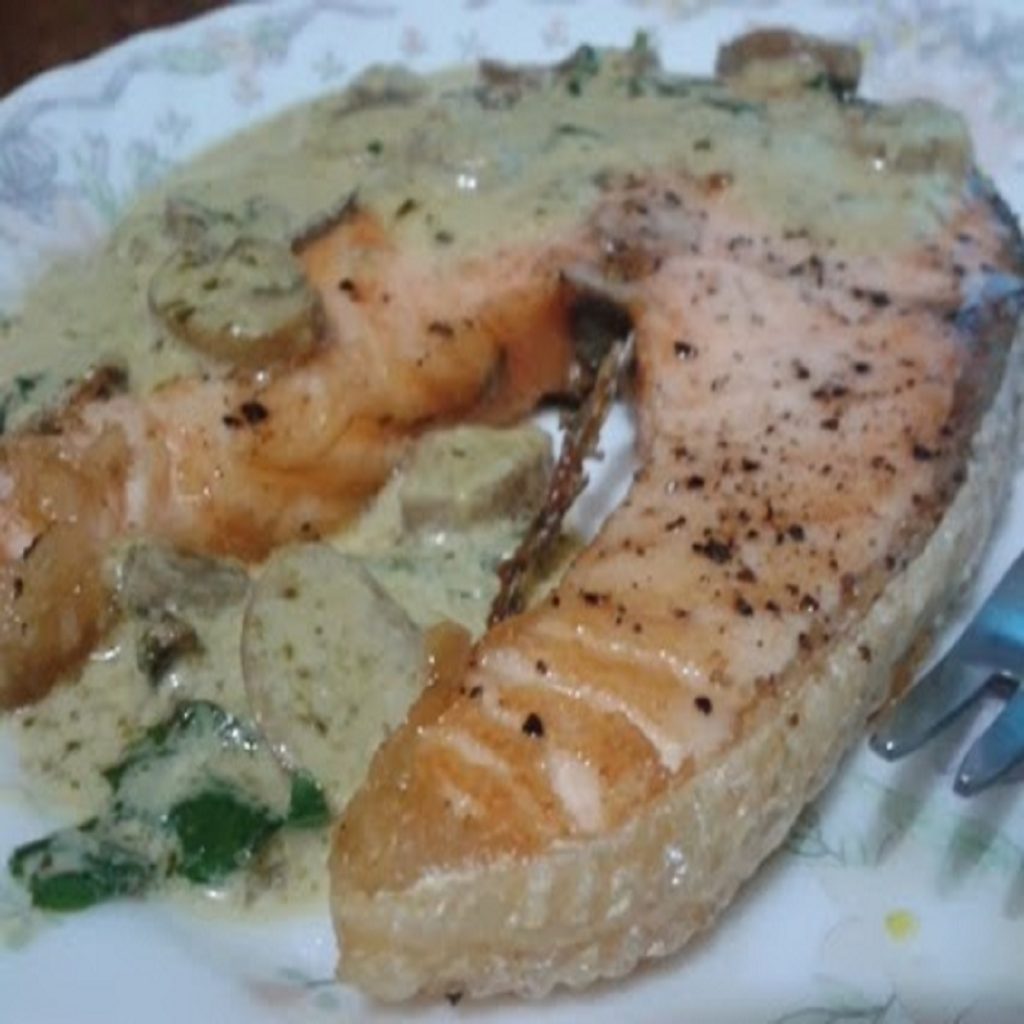 pan seared salmon